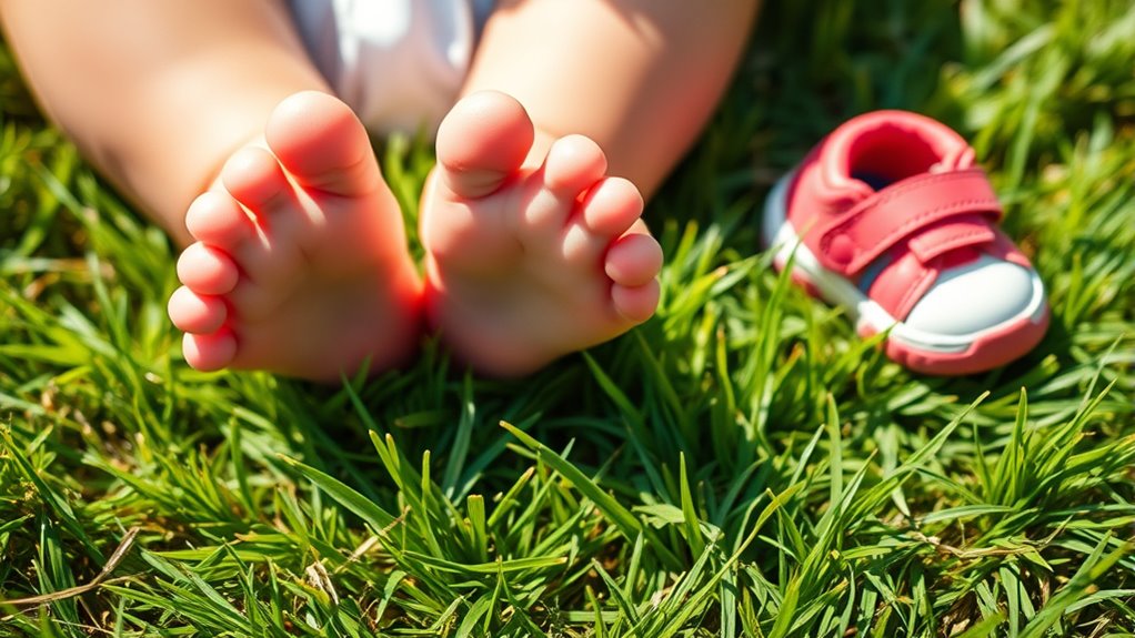 babies barefoot walking debate