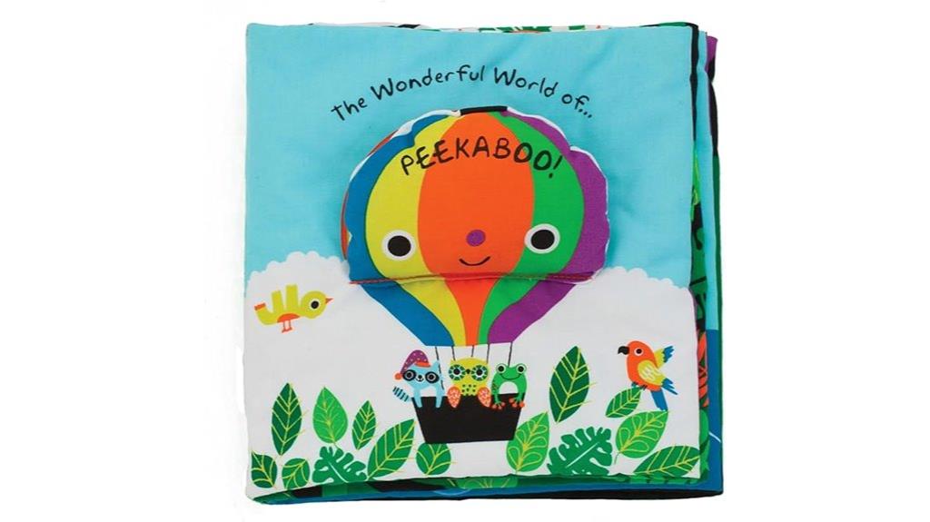 baby activity book peekaboo