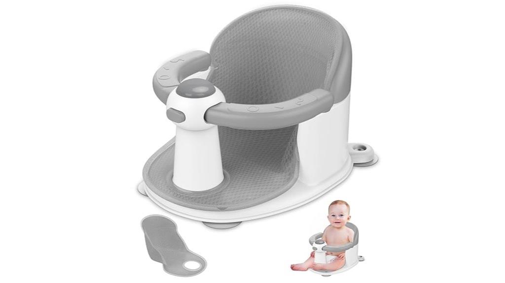 baby bath seat age limit