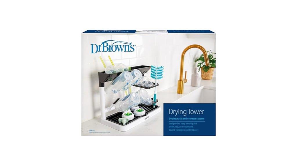 baby bottle drying stand