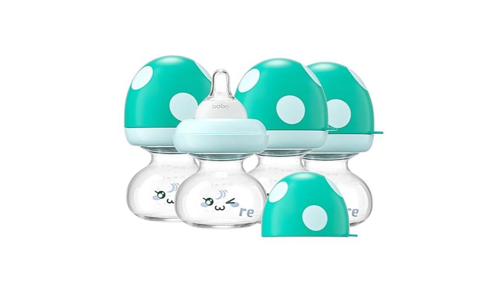 baby bottles pack of four