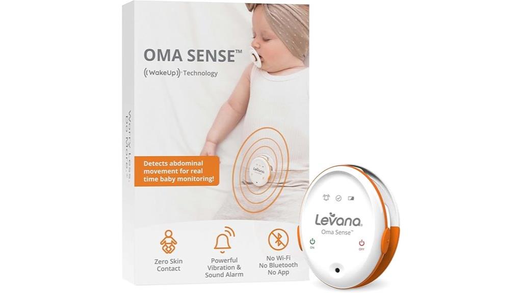 baby breathing monitor with alerts
