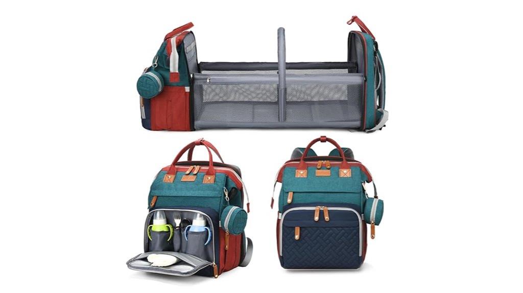 baby diaper bag with charging