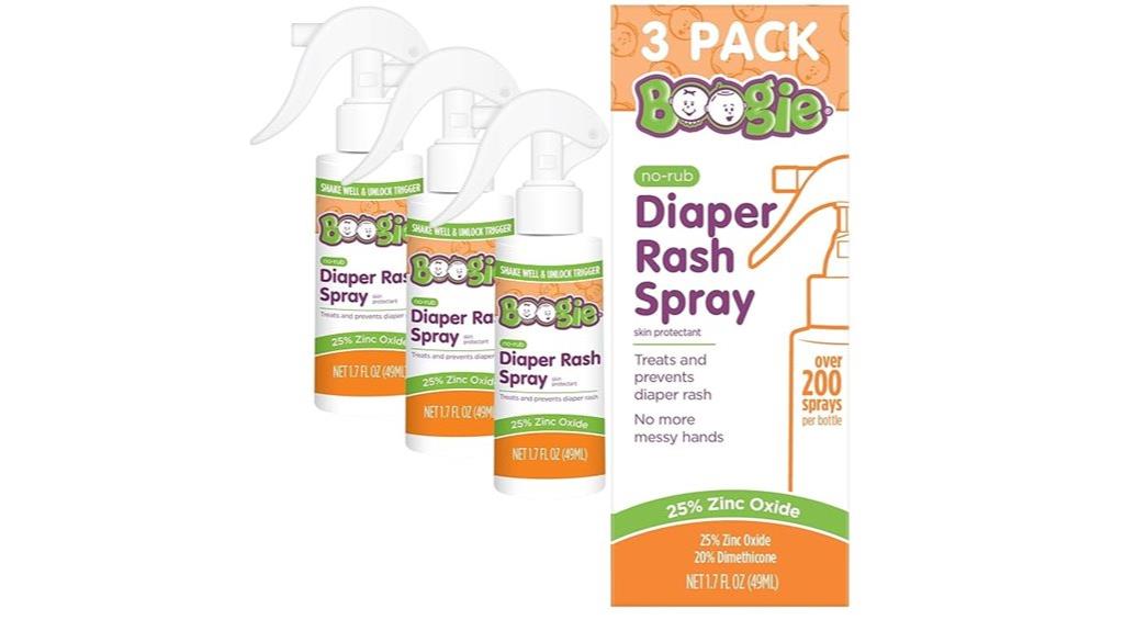 baby diaper rash spray