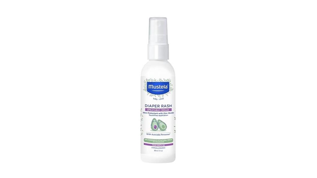 baby diaper rash spray