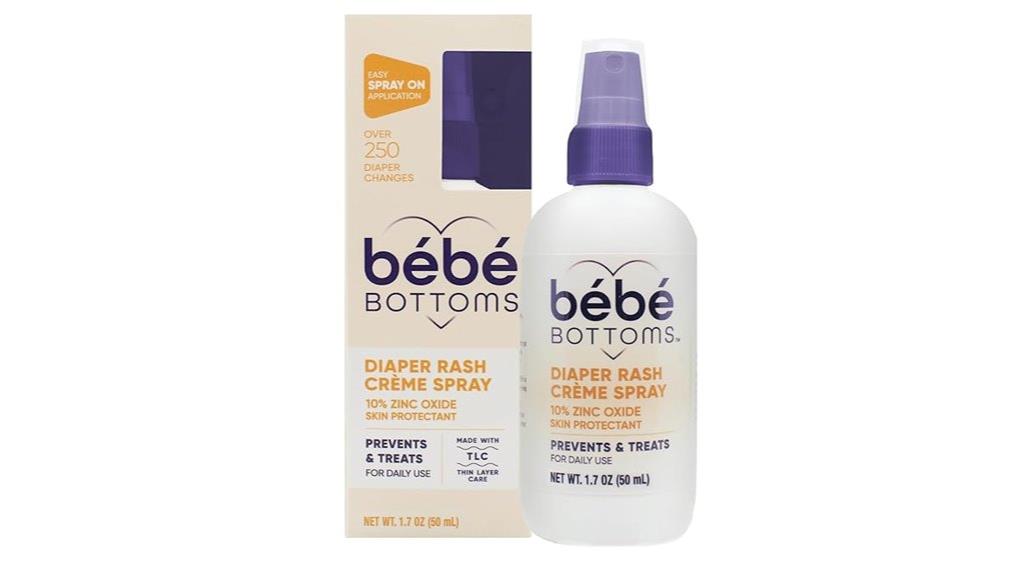 baby diaper rash spray