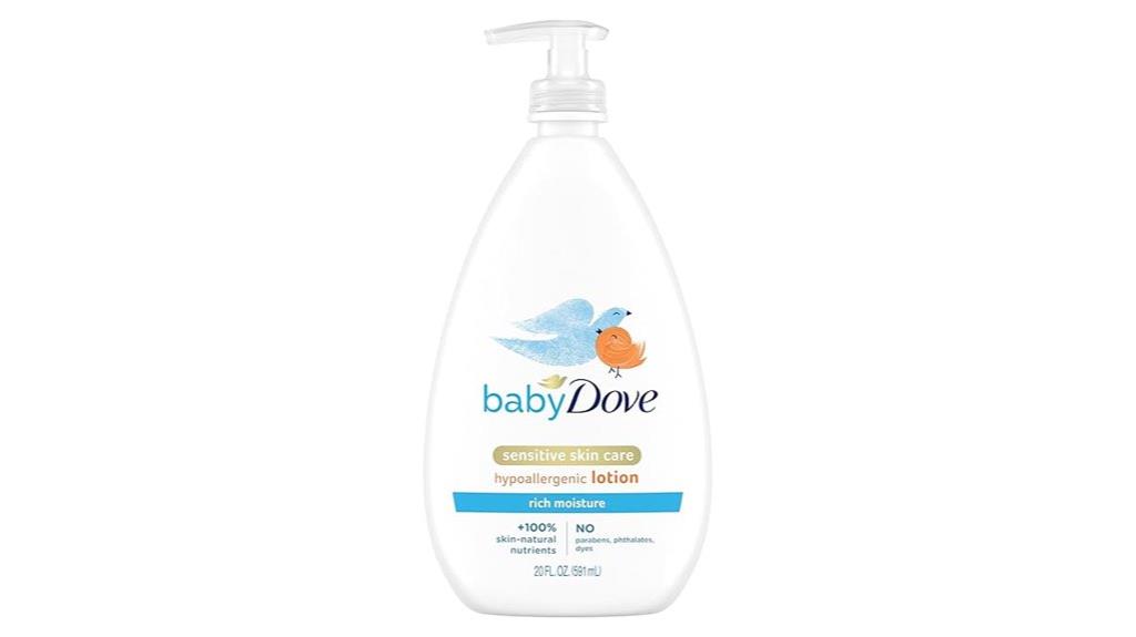 baby dove lotion 20 oz