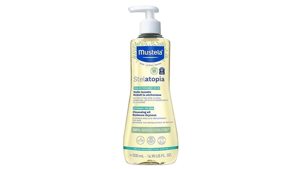 baby eczema cleansing oil