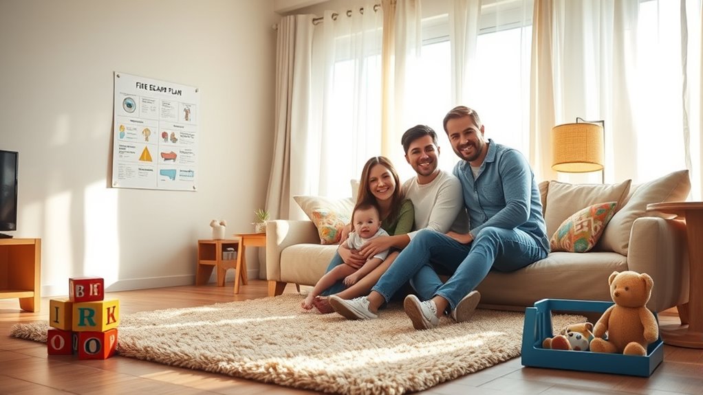 baby fire escape plan