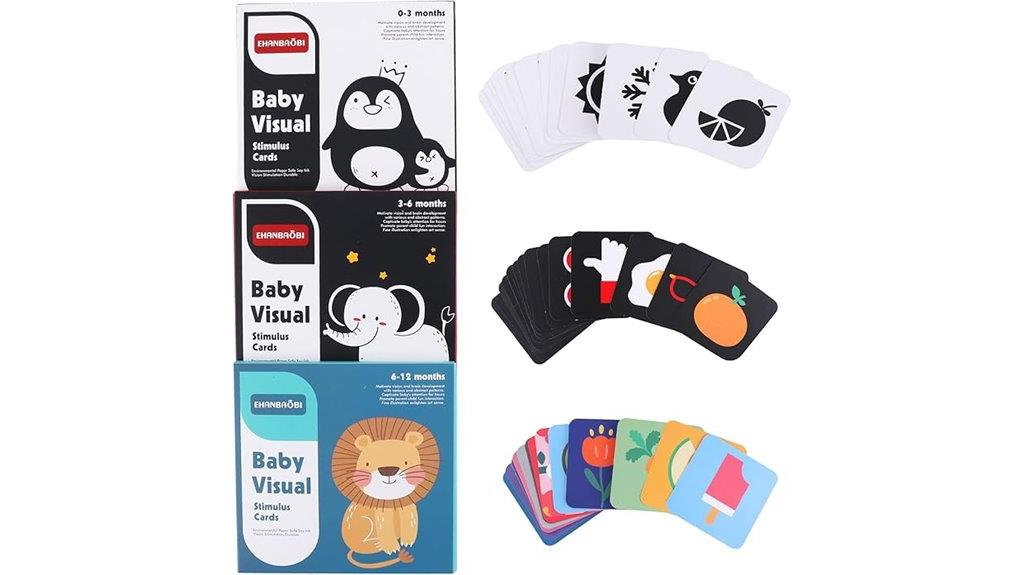 baby flashcards for visual stimulation