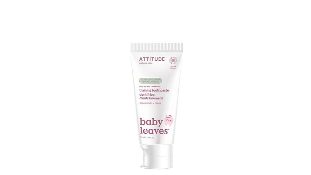 baby fluoride free toothpaste