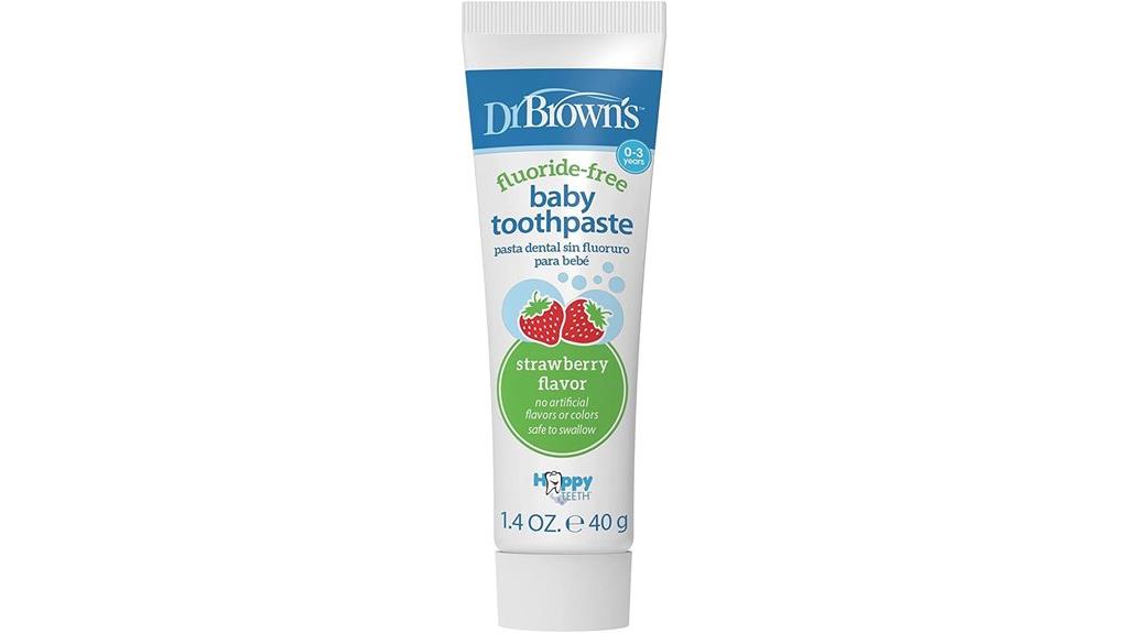 baby fluoride free toothpaste