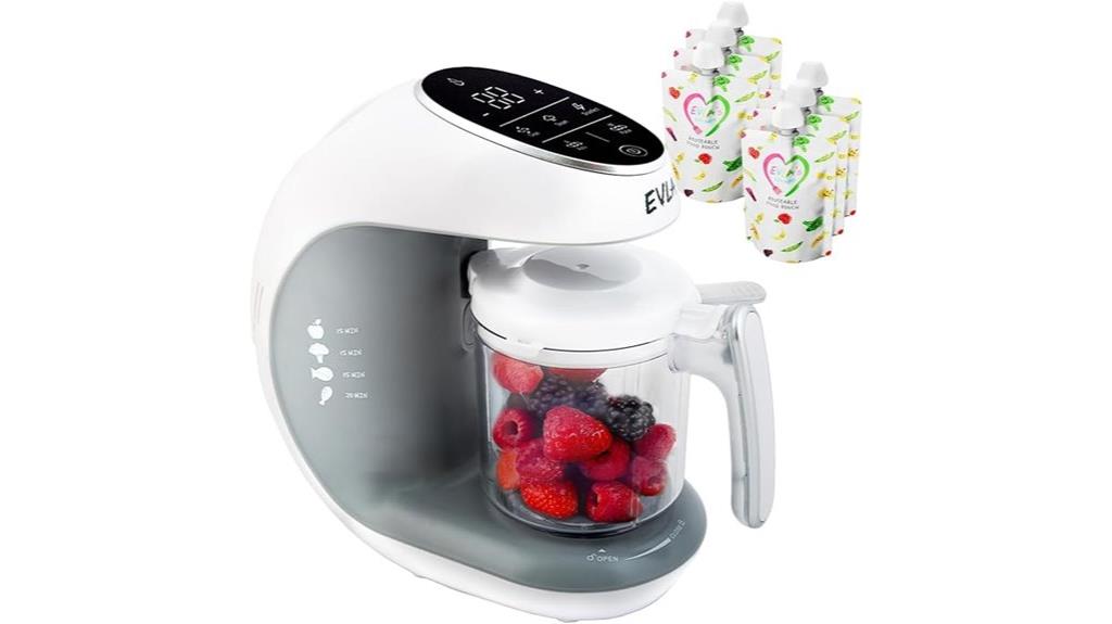 baby food maker with steamer