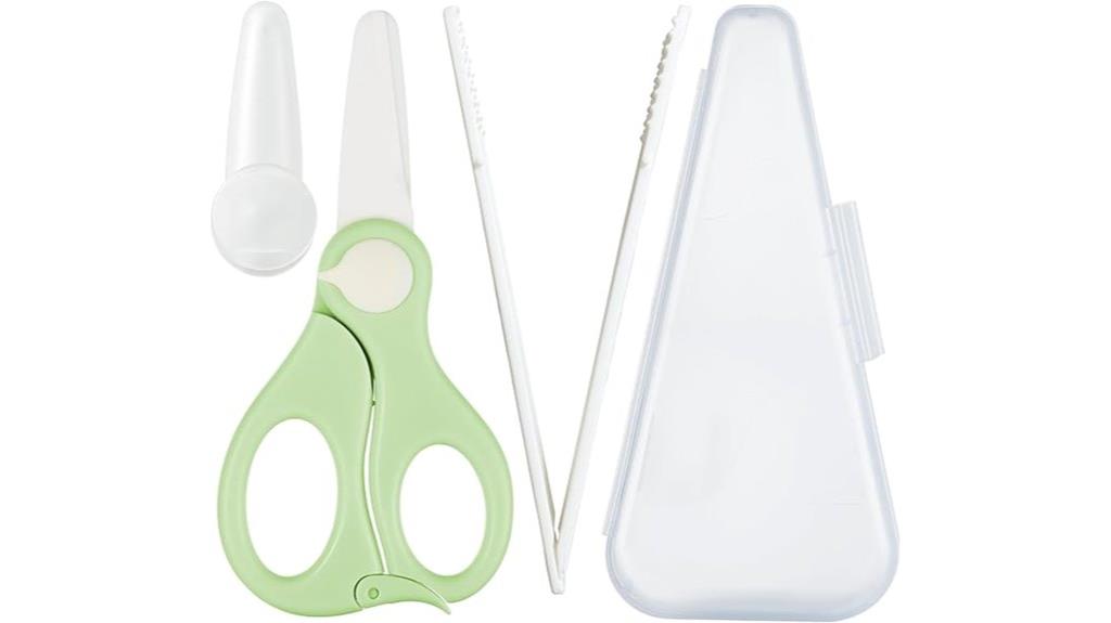 baby food scissors set