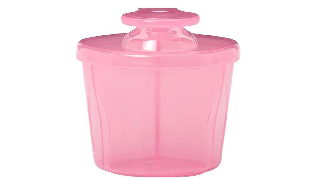 baby formula storage container