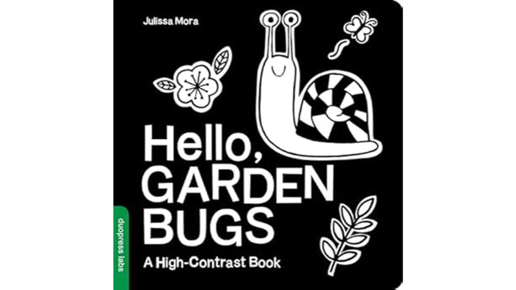 baby garden bug book