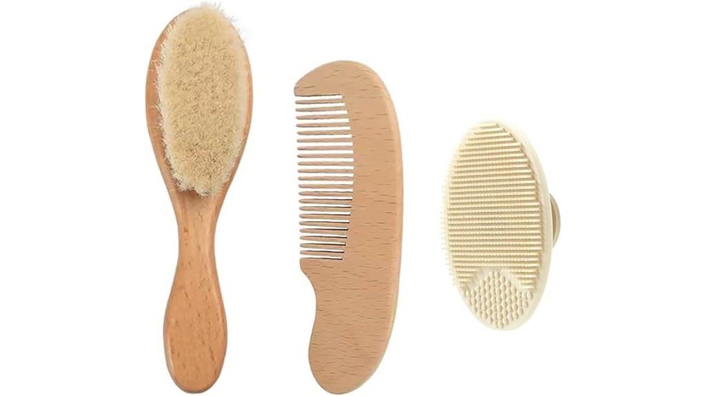 baby grooming brush set