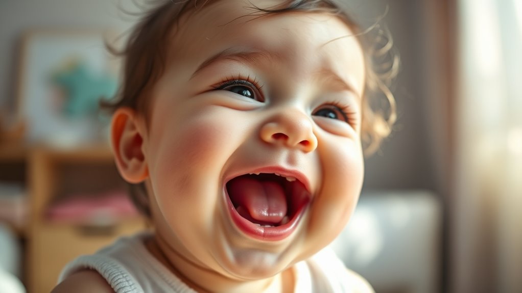 baby laughter fosters connection