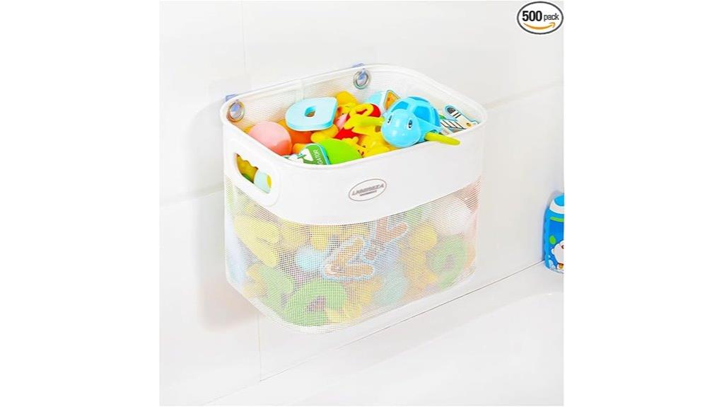 baby mesh bath organizer