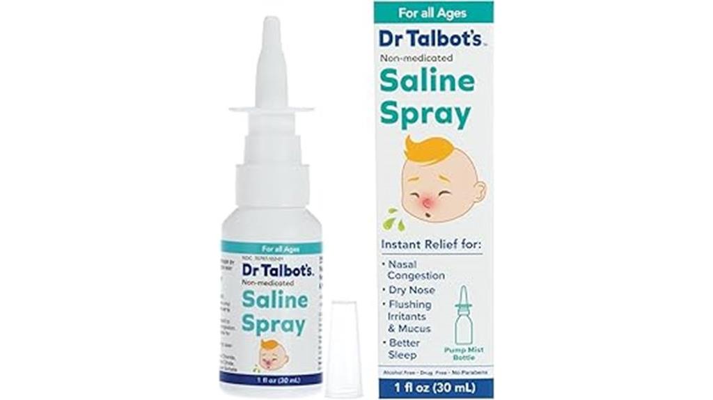 baby nasal saline spray