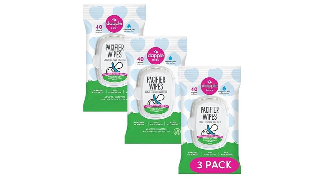 baby pacifier wipe pack