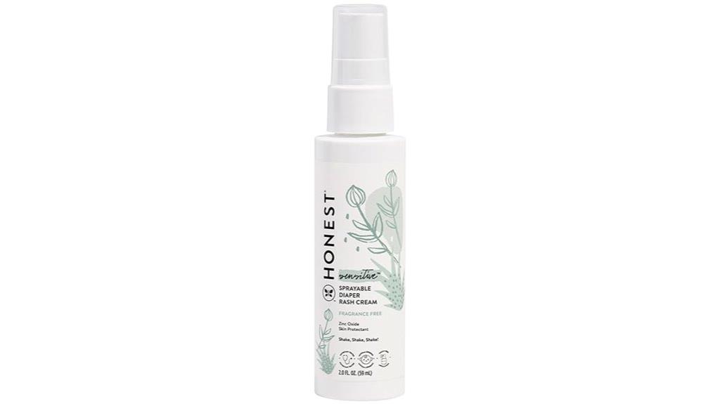baby rash cream spray
