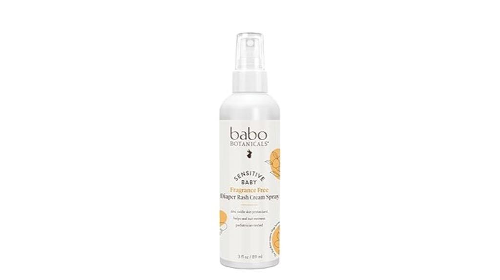 baby rash spray