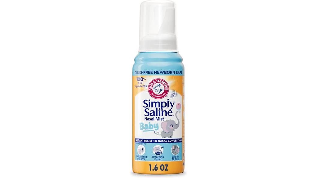 baby saline nasal spray