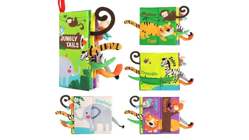baby sensory tactile book