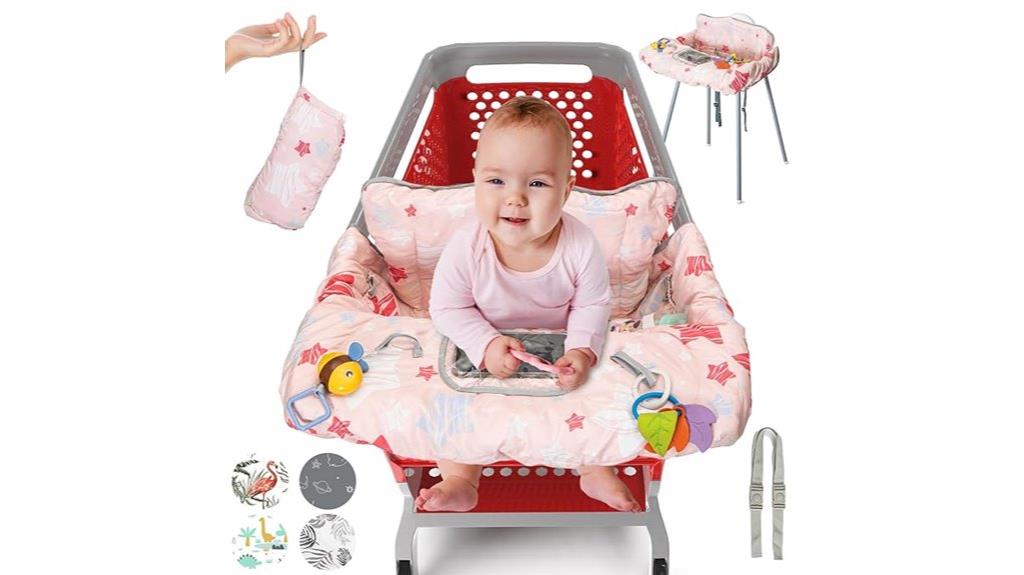 baby shopping cart cover
