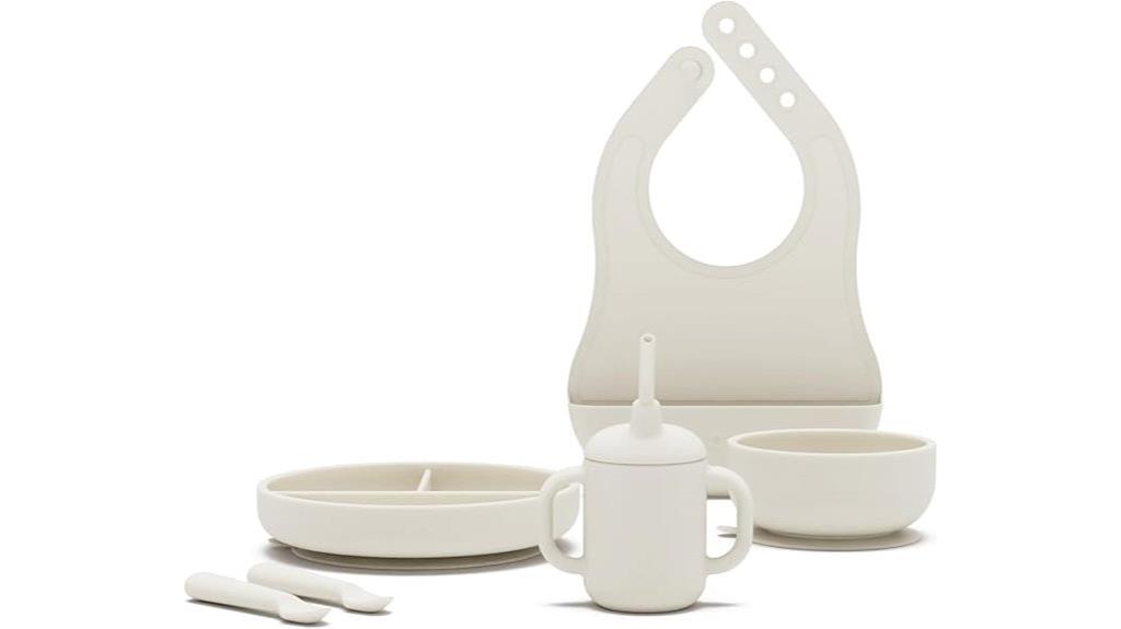 baby silicone feeding set