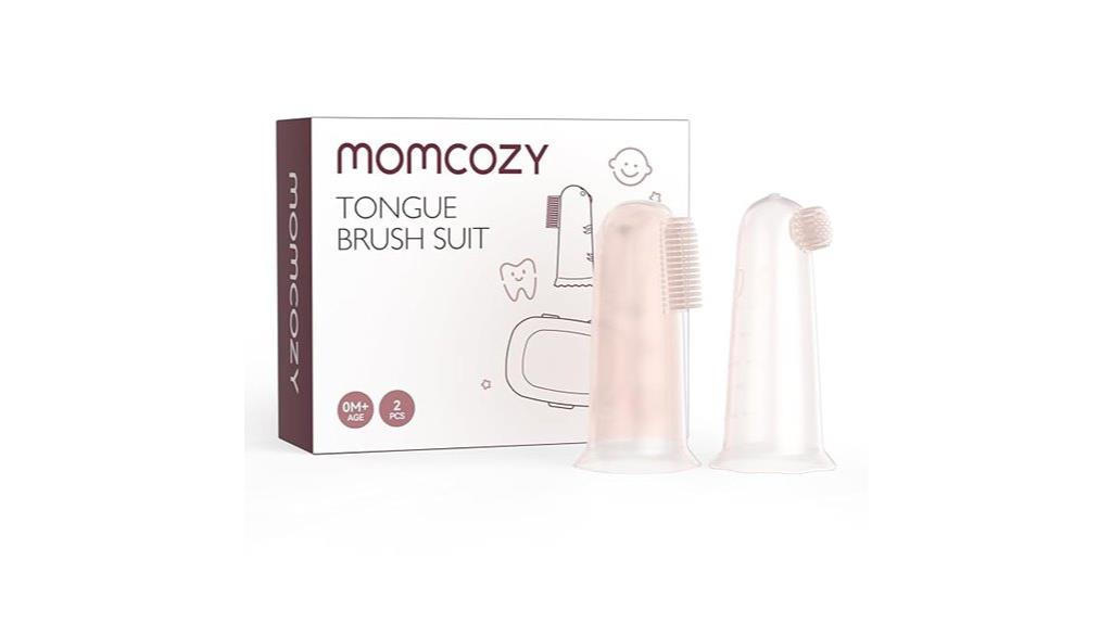 baby silicone finger toothbrush