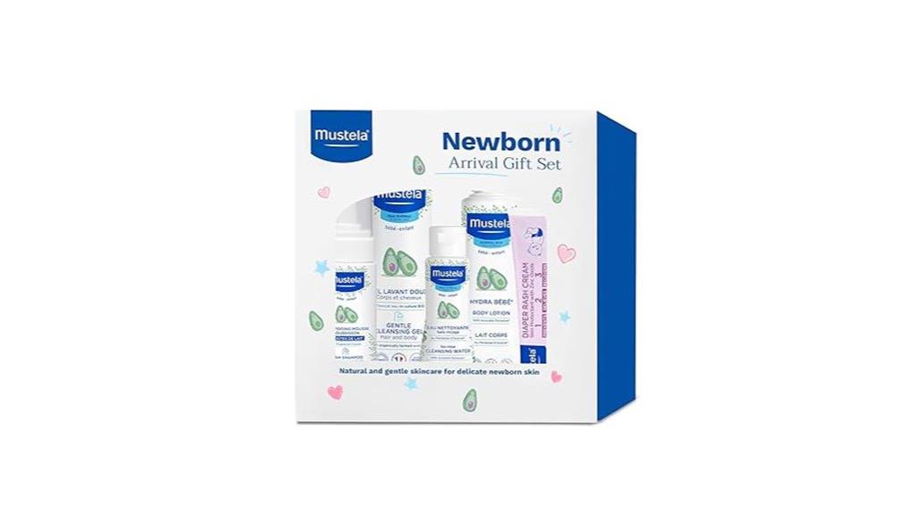 baby skincare bath set