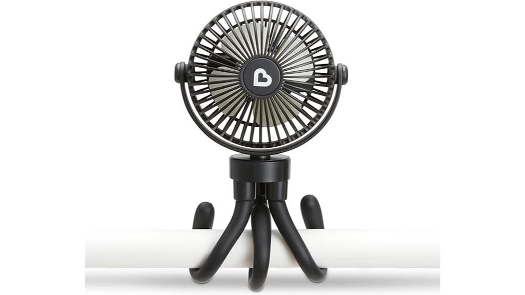 baby stroller fan with leds