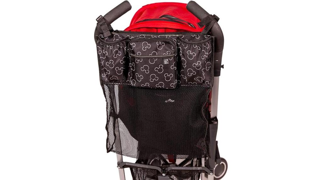baby stroller organizer with cup holders