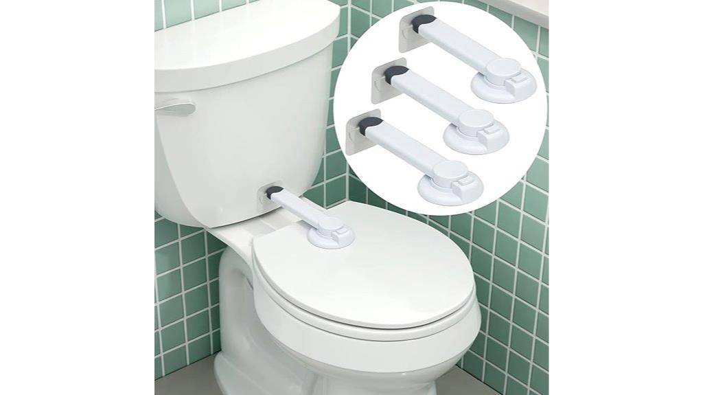 baby toilet lock pack