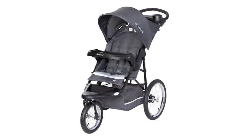 baby trend grey jogger