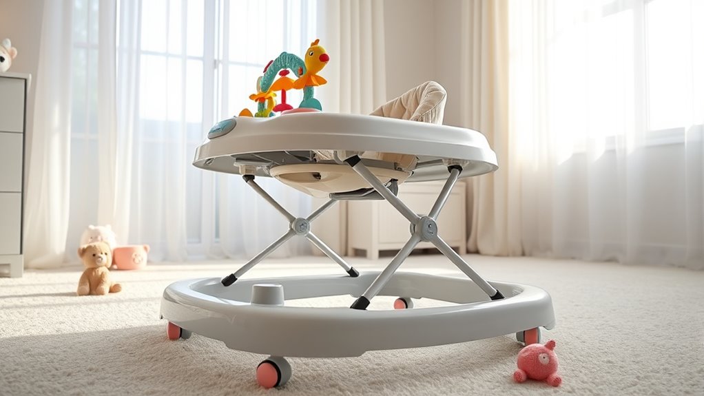 baby walkers pose safety and developmental risks