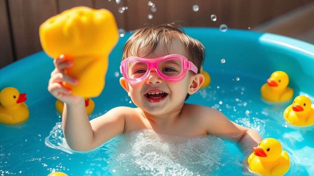 bath time learning fun