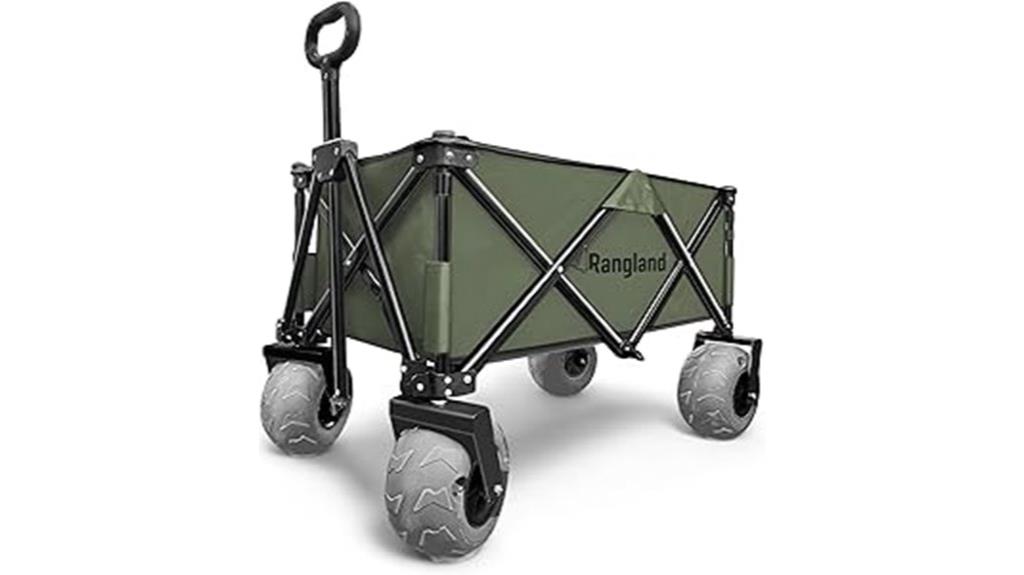 beach cart with large wheels