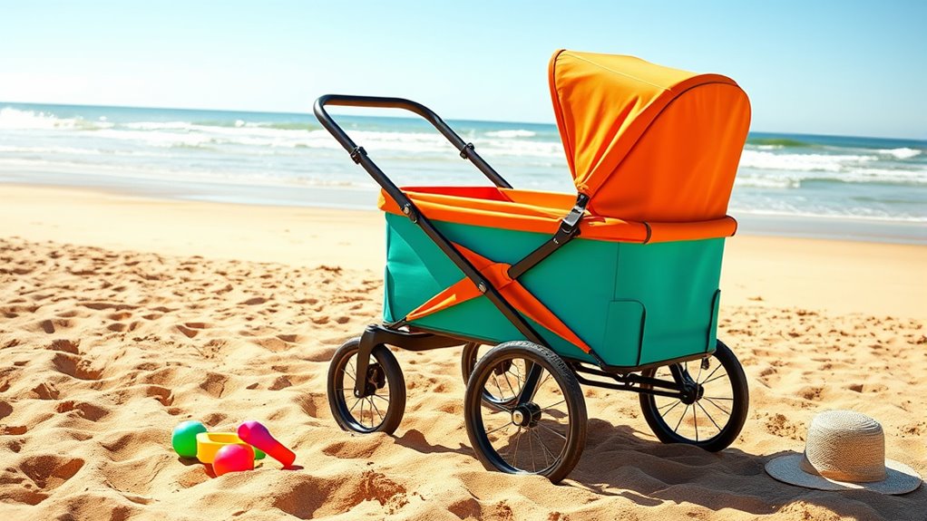 beach ready wagon stroller guide