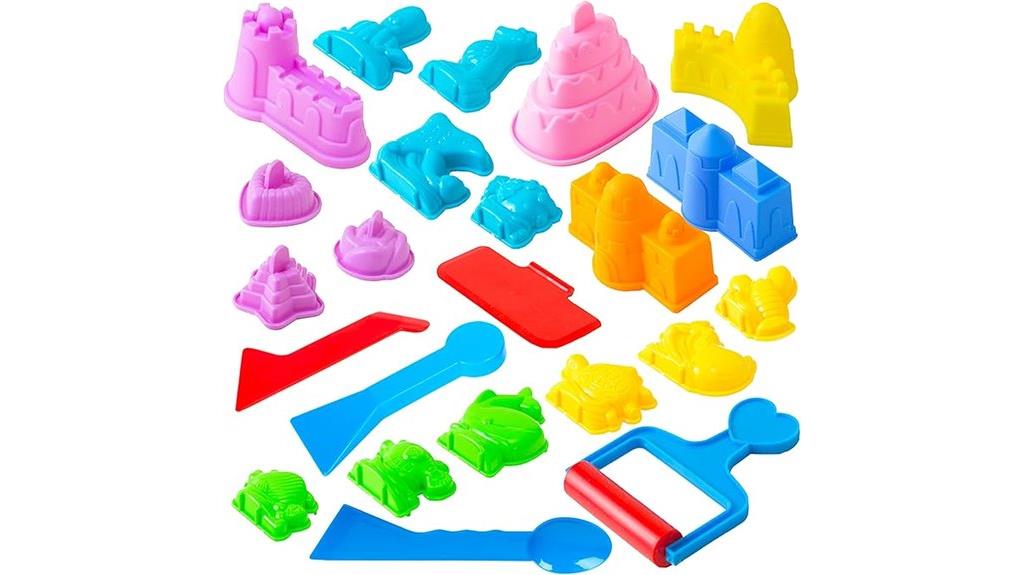 beach toy sand mold set