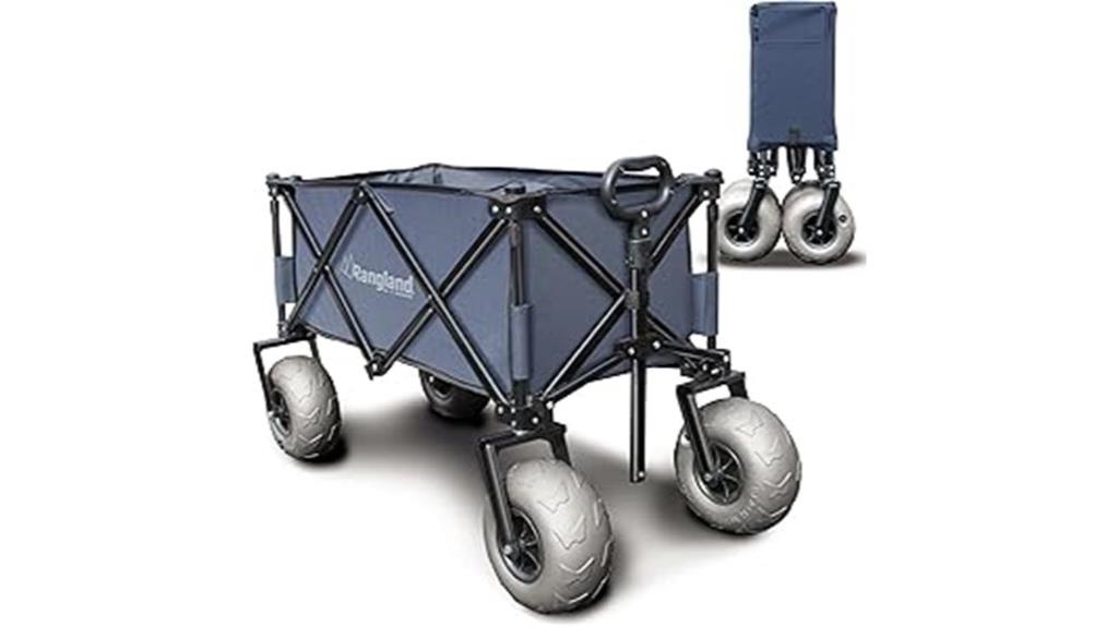 beach wagon with large wheels