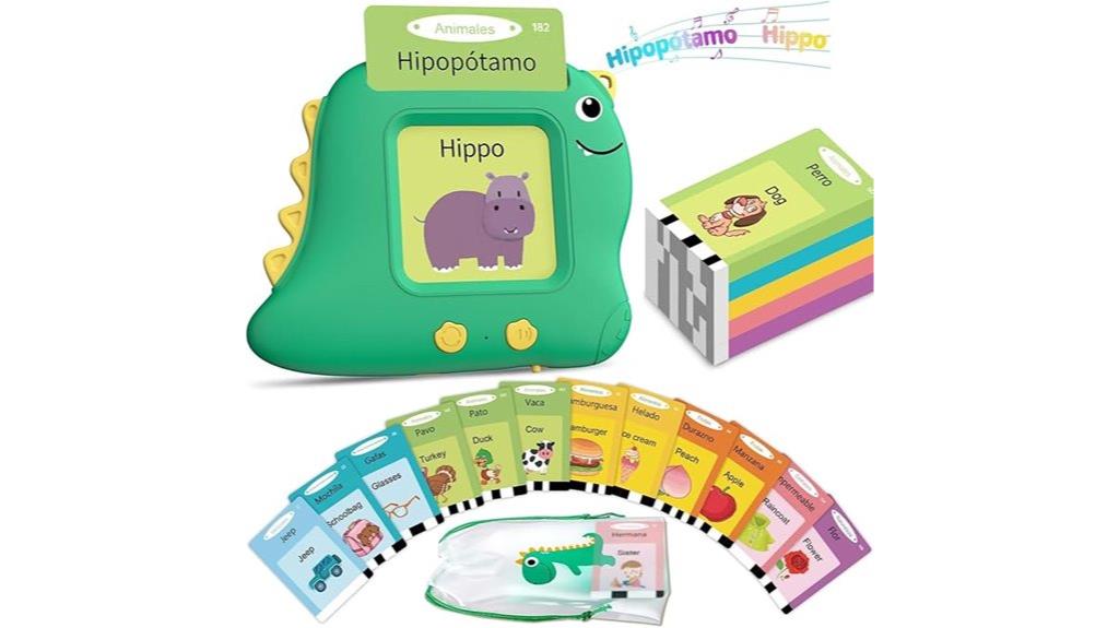 bilingual kids flash card sets