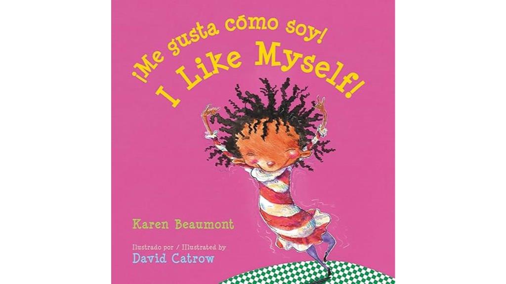 bilingual self love board book
