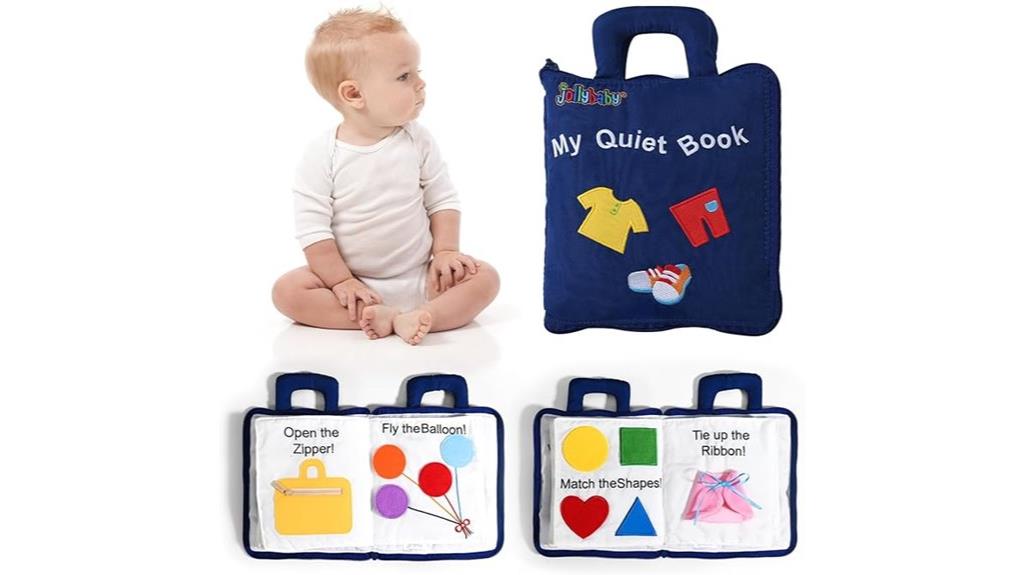 blue jollybaby baby book
