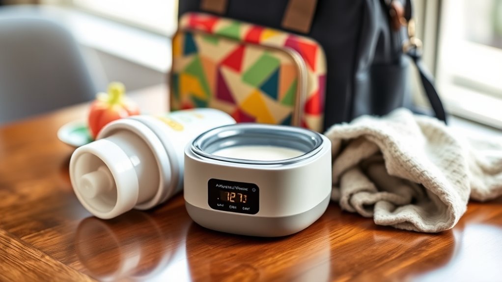 bottle warmer features prioritized