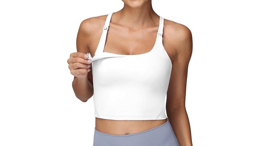breastfeeding maternity sports tank