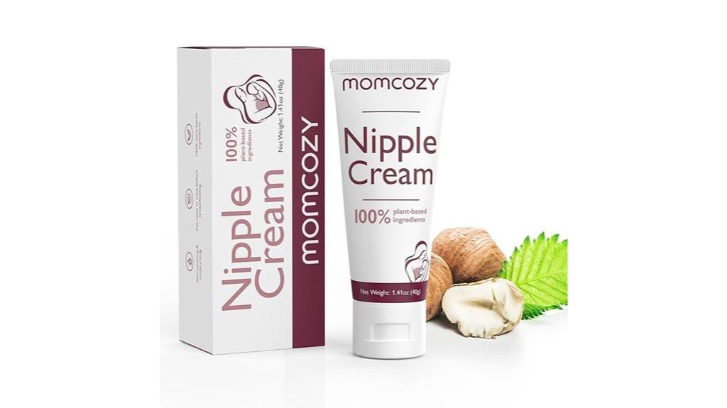 breastfeeding nipple comfort cream