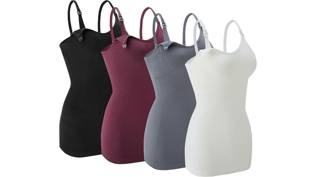 breastfeeding nursing tank tops
